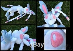 35 Inch Custom shiny Sylveon Pokémon Eevee Plush One Of A Kind