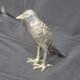 3.5 Inch Silver Bird Crow Hand Made Marquette One Of A Kind
