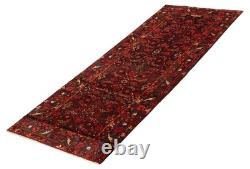 3'5 x 9'4 Vintage Hand-knotted Runner Rug Traditional Oriental Wool Carpet