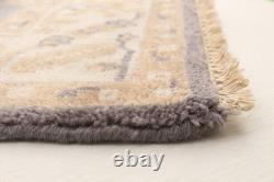 4'1 x 5'11 Hand Knotted Area Rug Traditional Oriental Wool Carpet
