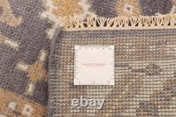4'1 x 5'11 Hand Knotted Area Rug Traditional Oriental Wool Carpet