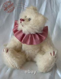 4 Circus Teddy ROOSEVELT BEAR CO SIGNED C Peterson mohair MINIATURE ooak