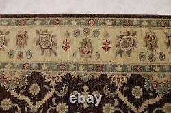 6'0 x 9'3 ft. Afghan Oushak Vegetable Dye Wool Hand Knotted Traditional Rug