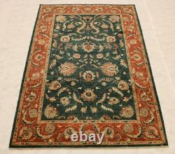 6'2 x 8'11 ft. Afghan Oushak Vegetable Dye Hand Knotted Oriental Wool Rug