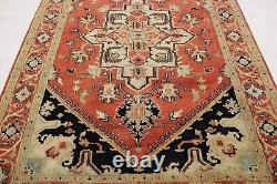 6'2 x 9'0 ft. Serapi Vegetable Dye Wool Hand Knotted Traditional Area Rug