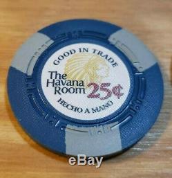 700 Havana Room CPC ASM H Mold Poker Chips Custom Casino Quality One of a Kind