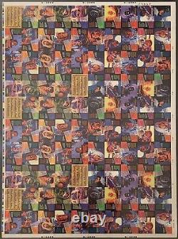 94 Marvel Masterpieces Uncut Print Sheet Ultra Rare One Of Kind
