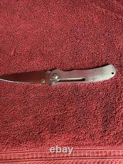 AG Russell Knife 1st One Hand Opening Knife Ever Produced One Of A Kind