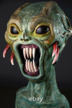 ALIEN BUST Huge One Of A Kind Prop RINA LINDEMUTH Makeup Artist LATEX FOAM