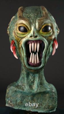ALIEN BUST Huge One Of A Kind Prop RINA LINDEMUTH Makeup Artist LATEX FOAM