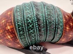 ARMADILLO- One of a kind wood hand-carved ALEBRIJE from Oaxaca, México