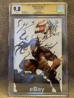 Absolute Carnage 1 CGC 9.8 SS NYCC TCM Secret Virgin cover One of a kind Sketch