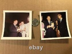 Adlai Stevenson Rare Two One of A Kind Candid Photos'61 &'65 Kennedy