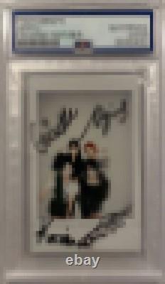 Aespa Hand Signed Original One-of-a-kind Polaroid Psa/dna Certified
