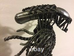 Alien vs Predator Collectible Metal Art Sculptures Unique One of a Kind