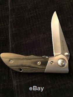 Allen Elishewitz Custom Flip Knife, ONE OF A KIND, A MUST SEE