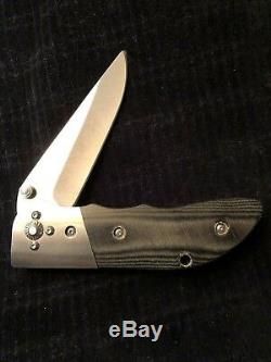 Allen Elishewitz Custom Flip Knife, ONE OF A KIND, A MUST SEE