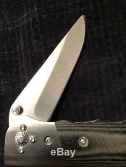 Allen Elishewitz Custom Flip Knife, ONE OF A KIND, A MUST SEE