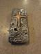 Aluminum Bullion With Embedded Copper Cross, Awesome One Of A Kind Piece