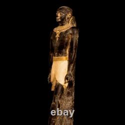 Ancient Egyptian Antiquities ONE OF KIND Antiquity Statue Of Egyptian Priest Bc