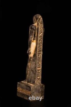Ancient Egyptian Antiquities ONE OF KIND Antiquity Statue Of Egyptian Priest Bc