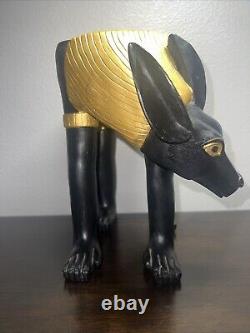 Ancient Egyptian One of a Kind Design Toscano Statue 10.5, 11 L, 6 W