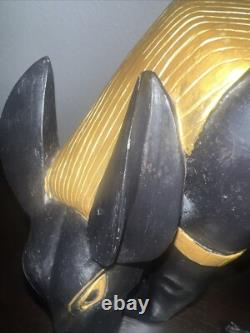 Ancient Egyptian One of a Kind Design Toscano Statue 10.5, 11 L, 6 W