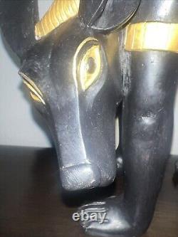 Ancient Egyptian One of a Kind Design Toscano Statue 10.5, 11 L, 6 W