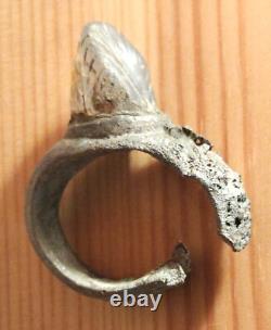 Ancient Egyptian amethyst ring, old collection, one of a kind, rare, authentic