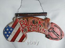 Anti Biden Custom Hand-made Wood Art Novelty. ONE OF A KIND