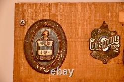 Antique Auto Car Emblems Radiator Badges Collection One Of A Kind See Pics