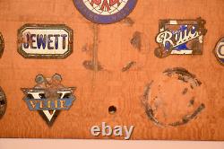 Antique Auto Car Emblems Radiator Badges Collection One Of A Kind See Pics