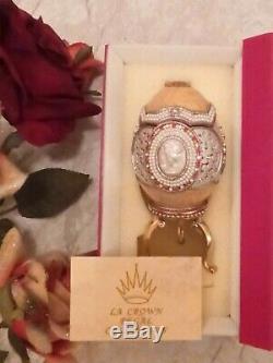 Antique Faberge Russian g 24k Gold ONE of Kind Unique Collector item 1989 HMD