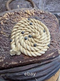 Antique One Of A Kind Wall Plaque Thai goddess Hand Carved Painted Sculpture