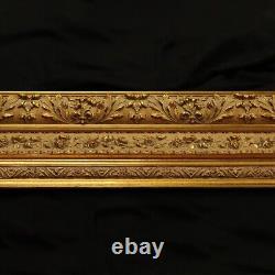 Antique Picture Frame ONE OF A KIND Hand Laid Composition 22x 27