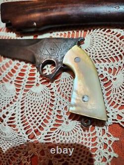 Antique Ring of Solomon Trench Knife Talisman Handmade One of a Kind Pearl