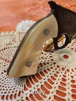 Antique Ring of Solomon Trench Knife Talisman Handmade One of a Kind Pearl