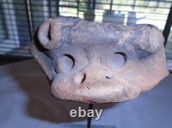 Antique Sandstone Relic mounted on Acrylic, RARE One of a Kind, Art Estate Sale