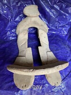 Antique Wood Mexican Saddle Tree Hand Made One of a Kind Work of Art RARE