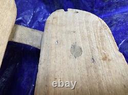 Antique Wood Mexican Saddle Tree Hand Made One of a Kind Work of Art RARE