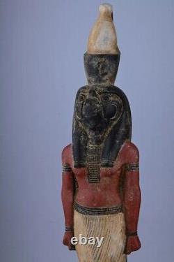 Antiquity Pharaonic Statue ONE OF KIND Ancient Antiquities Of Egyptian God Horus