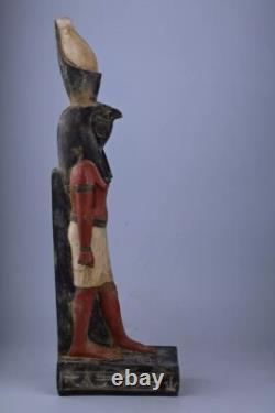 Antiquity Pharaonic Statue ONE OF KIND Ancient Antiquities Of Egyptian God Horus