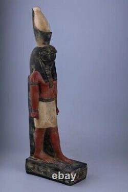 Antiquity Pharaonic Statue ONE OF KIND Ancient Antiquities Of Egyptian God Horus