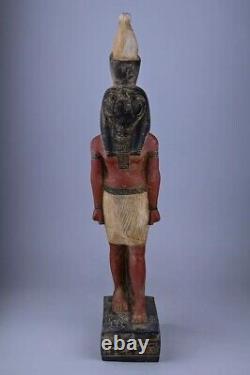Antiquity Pharaonic Statue ONE OF KIND Ancient Antiquities Of Egyptian God Horus
