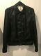 Archival Helmut Lang Collection Mens Black Zip Bomber Jacket Rare One Of A Kind