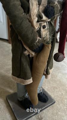 Arnett Santa One Of A Kind American Collectible Handcrafted Retired 24