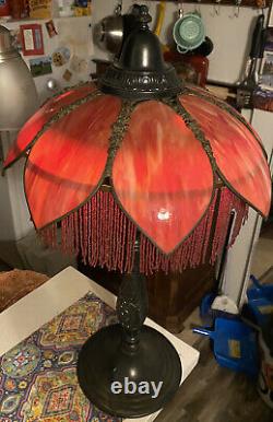 Art nouveau Slag lamp antique Original One Of A Kind Vintage Art Deco