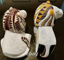 Artesania Rinconada Large Prototype White Male Lion ONE OF A KIND Amazing aR