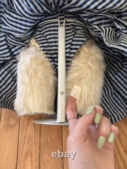 Artist bear collectable ooak one of a kind 16 mohair Edie 1994 Victorian style