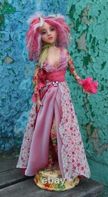 Artist made collectible, ooak doll, art doll, one of a kind
